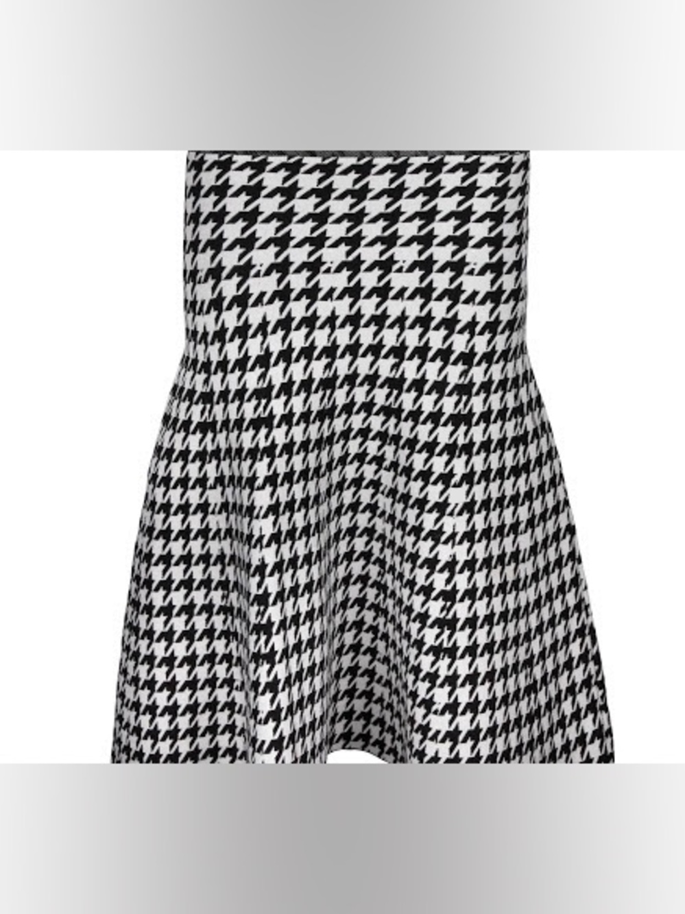 Mia Mod Skirt Houndstooth